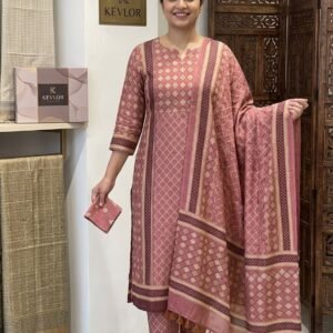 Luxurious 100 % Pure MODAL SILK SUIT DUPTTA